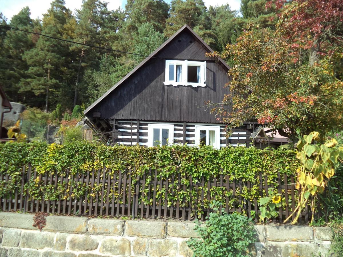Ubytování Roubenka Koberovy Esterno foto