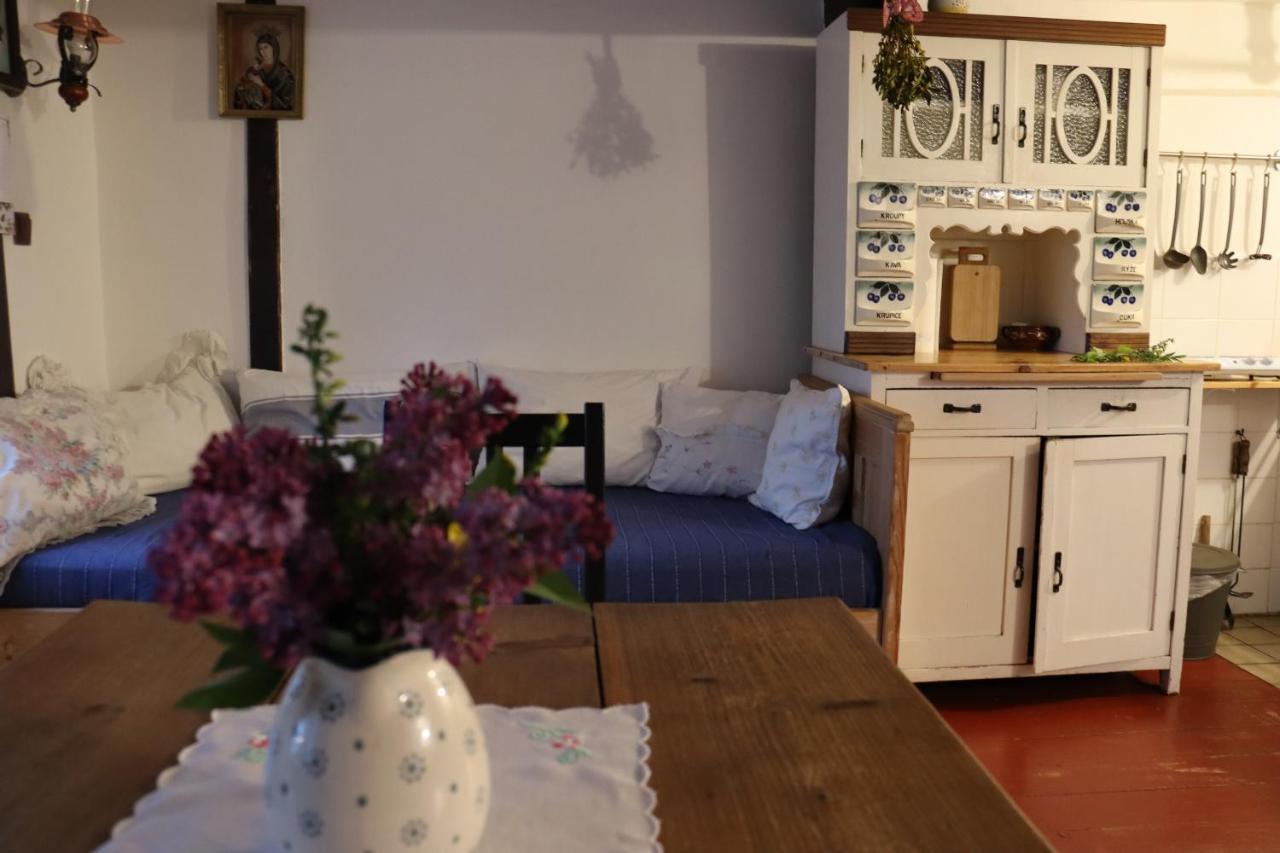 Ubytování Roubenka Koberovy Esterno foto