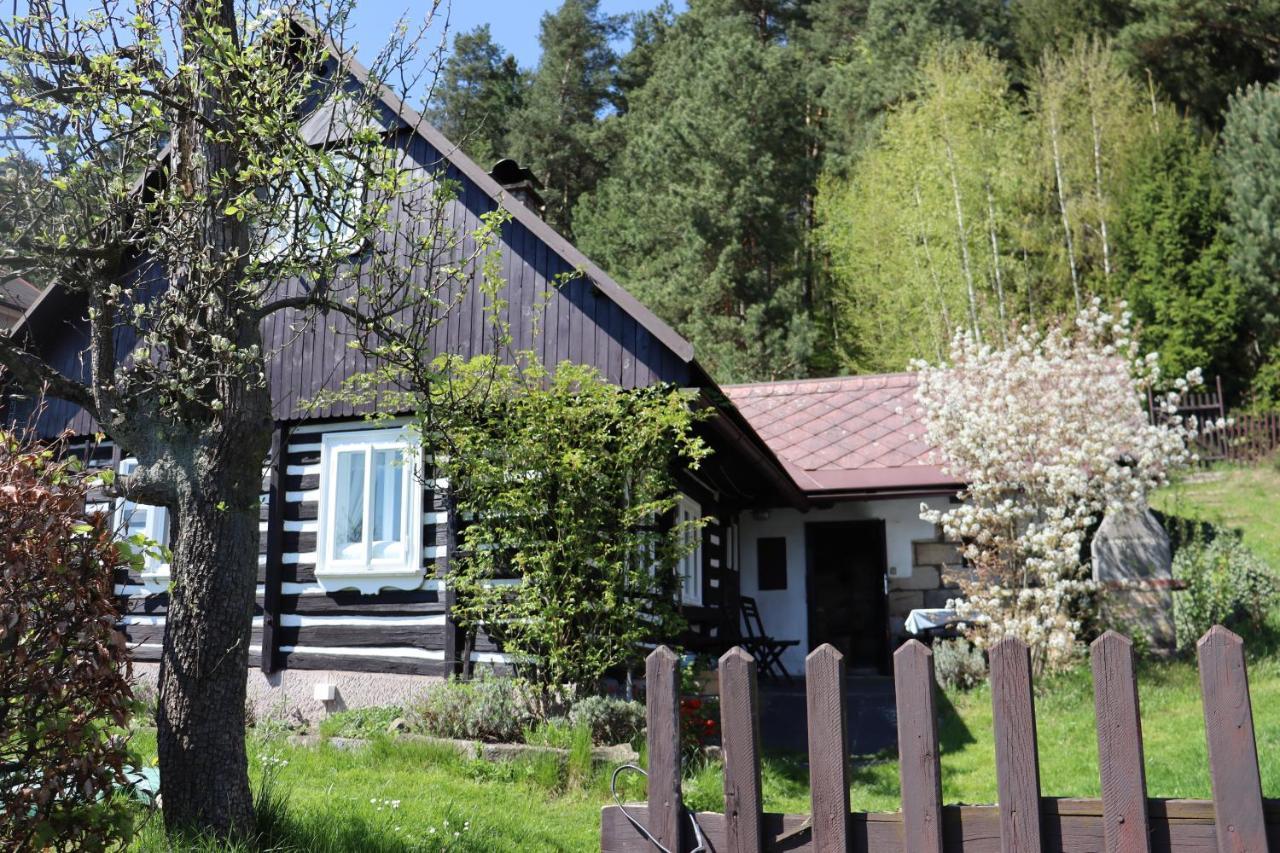 Ubytování Roubenka Koberovy Esterno foto